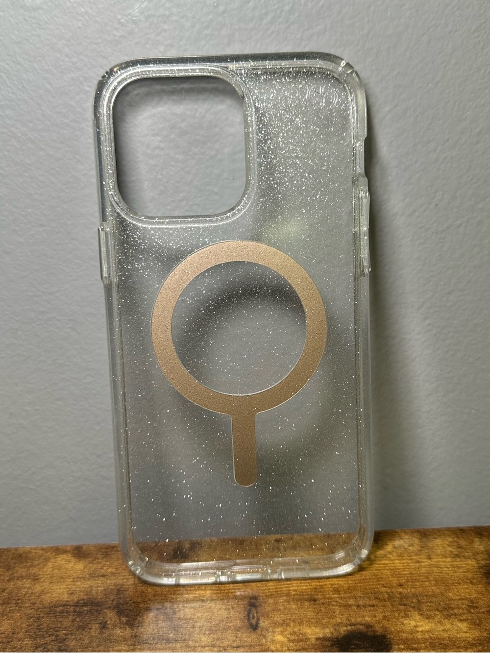 Clear sparkly iPhone 14 Pro Max Case